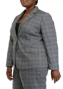 Hot Sale ๐ฅฐ Kasper Plus Size Long Sleeve Plaid Notch Two-Button Jacket ๐งจ 8 Hot Sale ๐ฅฐ Kasper Plus Size Long Sleeve Plaid Notch Two-Button Jacket ๐งจ -Southern Home Sales Shop Belk 1041