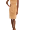 Wholesale ⭐ Kasper 👩 Women's Sleeveless Seam Waist Scuba Suede Sheath 👗 Dress 🔥 -Southern Home Sales Shop Belk 1060