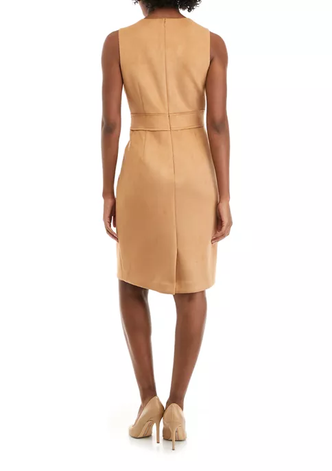 Wholesale โญ Kasper ๐ฉ Women's Sleeveless Seam Waist Scuba Suede Sheath ๐ Dress ๐ฅ 4 Wholesale โญ Kasper ๐ฉ Women's Sleeveless Seam Waist Scuba Suede Sheath ๐ Dress ๐ฅ - Image 2
