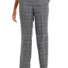 Best deal 🧨 Kasper 👩 Women's Wide Leg Plaid Pants 🥰