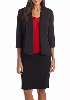 Brand new ✔️ Kasper Black Flyaway Jacket 🌟 -Southern Home Sales Shop Belk 1110