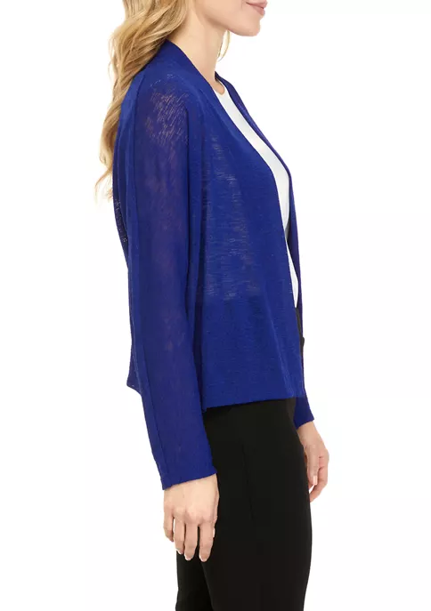 Brand new ๐ฅฐ Kasper ๐ฉ Women's Solid Cardigan ๐ฏ 5 Brand new ๐ฅฐ Kasper ๐ฉ Women's Solid Cardigan ๐ฏ - Image 3