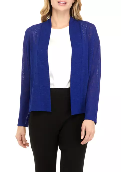 Brand new ๐ฅฐ Kasper ๐ฉ Women's Solid Cardigan ๐ฏ 6 Brand new ๐ฅฐ Kasper ๐ฉ Women's Solid Cardigan ๐ฏ - Image 4