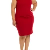 Brand new 😉 Kasper Plus Size Sleeveless Sheath 👗 Dress with Cut Out 🛒 -Southern Home Sales Shop Belk 1147