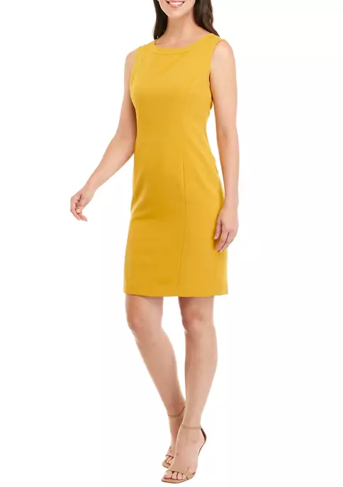 Brand new ๐ Kasper ๐ฉ Women's Cap Sleeve Seamed Solid Crepe Sheath ๐ Dress ๐ 3 Brand new ๐ Kasper ๐ฉ Women's Cap Sleeve Seamed Solid Crepe Sheath ๐ Dress ๐