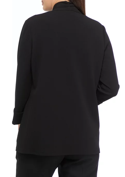 Buy ๐ Kasper ๐ฉ Women's Cardigan Jacket with Seam Pockets ๐คฉ 4 Buy ๐ Kasper ๐ฉ Women's Cardigan Jacket with Seam Pockets ๐คฉ - Image 2