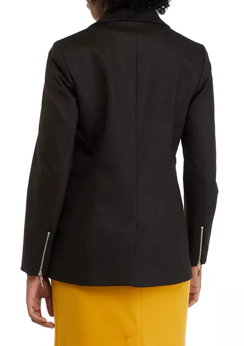 Best deal ๐ Kasper ๐ฉ Women's Long Sleeve Notch Collar One Button Ponte Jacket ๐ 4 Best deal ๐ Kasper ๐ฉ Women's Long Sleeve Notch Collar One Button Ponte Jacket ๐ - Image 2
