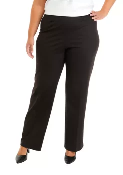 Flash Sale ❤️ Kasper Plus Size Pull On Wide Leg Ponte Trouser Pants 🎉 -Southern Home Sales Shop Belk 1382