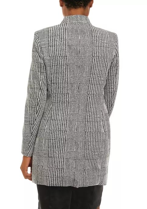 Best deal ๐ Kasper ๐ฉ Women's Double Button Front Longer Length Plaid Jacket โ 4 Best deal ๐ Kasper ๐ฉ Women's Double Button Front Longer Length Plaid Jacket โ - Image 2