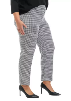 Best deal 😉 Kasper Plus Size Slim Houndstooth Pants 🤩 -Southern Home Sales Shop Belk 1420