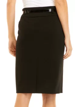 Brand new 👍 Kasper Petite High Waist Pull On Ponte 👗 Skirt 🥰 -Southern Home Sales Shop Belk 1460
