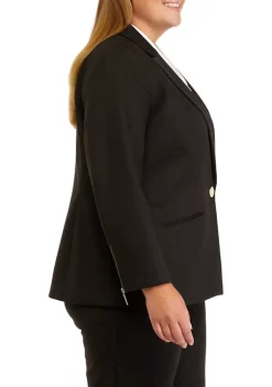 Best deal 🌟 Kasper Plus Size Long Sleeve Notch Collar One Button Jacket ⭐ 8 Best deal 🌟 Kasper Plus Size Long Sleeve Notch Collar One Button Jacket ⭐ -Southern Home Sales Shop Belk 1476
