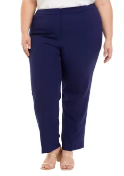 Top 10 🔔 Kasper Plus Size Elastic Back Trouser Pants 🛒 -Southern Home Sales Shop Belk 1590