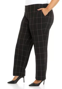 Top 10 🧨 Kasper Petite Wide Leg Windowpane Pants ❤️ -Southern Home Sales Shop Belk 1713