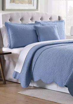 Best Pirce ⌛ Modern. Southern. Home.™ Scalloped Tiles Quilt 💯 -Southern Home Sales Shop Belk 175