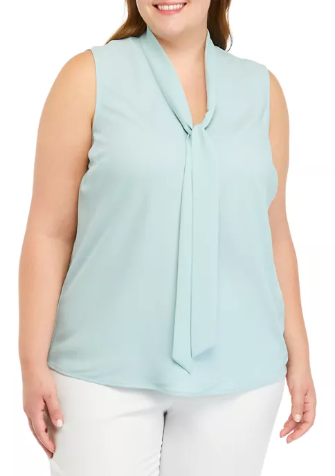 Best reviews of ๐ Kasper Plus Size Sleeveless Tie Front Blouse โจ 6 Best reviews of ๐ Kasper Plus Size Sleeveless Tie Front Blouse โจ - Image 4