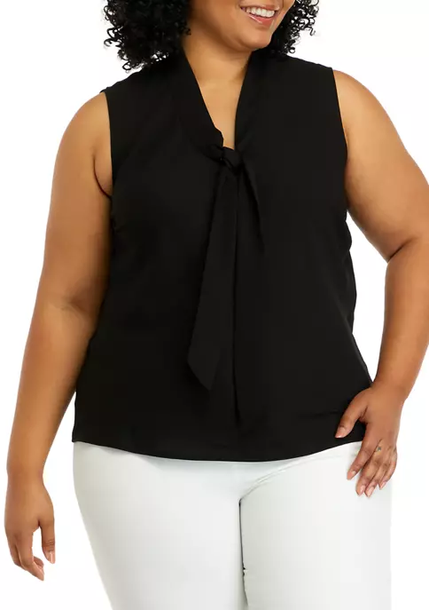 Best reviews of ๐ Kasper Plus Size Sleeveless Tie Front Blouse โจ 7 Best reviews of ๐ Kasper Plus Size Sleeveless Tie Front Blouse โจ - Image 5