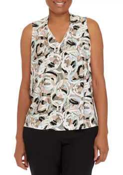 Best deal ๐ Kasper ๐ฉ Women's Sleeveless Abstract Print Tank ๐ 9 Best deal ๐ Kasper ๐ฉ Women's Sleeveless Abstract Print Tank ๐ -Southern Home Sales Shop Belk 1782
