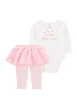 Best deal 😉 Carter's® Baby 👧 Girls Daddy's Little Princess Set 💯