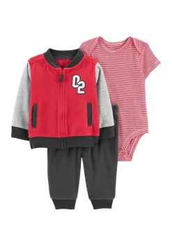 Flash Sale 🤩 Carter's® Baby Boys Red Sports Set 🎉
