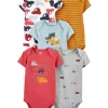 Coupon 😉 Carter's® Baby 5-Pack Short-Sleeve Original Bodysuits ✔️
