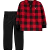 Best deal 🎁 Carter's® Baby Boys Buffalo Plaid Set 🧨 -Southern Home Sales Shop Belk 1863