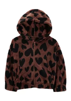 Buy ✔️ Carter's® Toddler 👧 Girls Leopard Hoodie Jacket 🌟