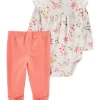 Best reviews of ✔️ Carter's® Baby 👧 Girls 2-Piece Floral Bodysuit Pant Set 🎉 -Southern Home Sales Shop Belk 1912