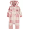 Best deal 🌟 Carter's® Toddler 👧 Girls Plaid Hooded Fleece Jumpsuit 🛒 -Southern Home Sales Shop Belk 1922