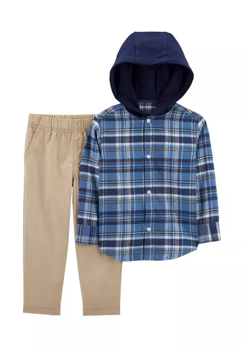 Best reviews of ๐ Carter'sยฎ Baby Boys Hooded Flannel ๐ Shirt and Pants Set ๐ 3 Best reviews of ๐ Carter'sยฎ Baby Boys Hooded Flannel ๐ Shirt and Pants Set ๐