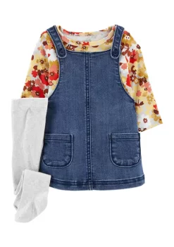 Hot Sale 😉 Carter's® Baby 👧 Girls Printed 👗 Dress Set 🧨 -Southern Home Sales Shop Belk 1951