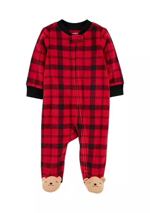 Best deal 🧨 Carter's® Baby Boys Buffalo Check 2-Way Zip Fleece Sleep & Play 🥰 3 Best deal 🧨 Carter's® Baby Boys Buffalo Check 2-Way Zip Fleece Sleep & Play 🥰