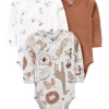 Flash Sale 🧨 Carter's® Baby 3-Pack Side-Snap Bodysuits 🎉 -Southern Home Sales Shop Belk 1958