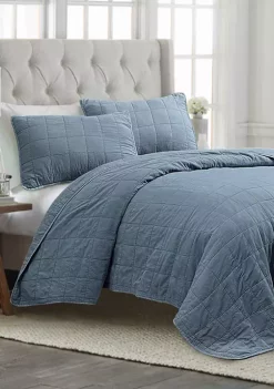 Wholesale 🧨 Modern. Southern. Home.™ Solid Wash Quilt Set 🤩 -Southern Home Sales Shop Belk 196