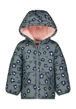 Cheap 🤩 Carter's® Toddler 👧 Girls Printed Puffer Jacket 🔔 -Southern Home Sales Shop Belk 1977