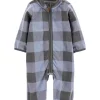 Cheapest 🎉 Carter's® Baby Boys Plaid Fleece Jumpsuit ⭐ -Southern Home Sales Shop Belk 1983