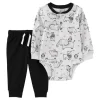 Budget 🌟 Carter's® Baby Boys 2-Piece Elephant Bodysuit Pants Set 🥰 -Southern Home Sales Shop Belk 2002