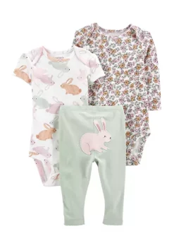 Hot Sale āļø Carter'sĀ® Baby 3-Piece Bunny Little Character Set š„