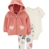 Top 10 🛒 Carter's® Baby 👧 Girls Pink Apple Set ✔️ -Southern Home Sales Shop Belk 2016