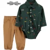 Flash Sale 🛒 Carter's® Baby Boys 2-Piece Green Bowtie Set 🧨 -Southern Home Sales Shop Belk 2018