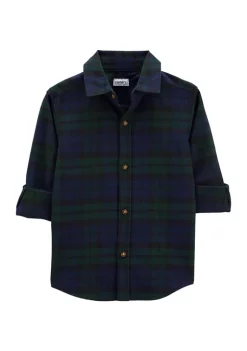 Wholesale ๐ฅฐ Carter'sยฎ Toddler Boys Green and Navy Mixed Woven ๐ Shirt โ