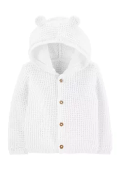 Promo 🥰 Carter's® Baby Boys Ear Hooded Sweater 👍