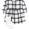 Best reviews of 👏 Carter's® Baby 👧 Girls Black and White Plaid 👗 Dress Set ✨ -Southern Home Sales Shop Belk 2059