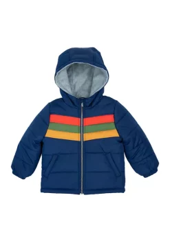 Best Sale ✔️ Carter's® Toddler Boys Color Block Puffer Jacket 👍