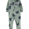 Outlet 🎁 Carter's® Baby Boys Little Brother Zip-Up Fleece Sleep & Play 😉 -Southern Home Sales Shop Belk 2093
