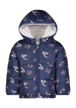 Discount 🌟 Carter's® Toddler Boys Printed Puffer 💯 -Southern Home Sales Shop Belk 2105