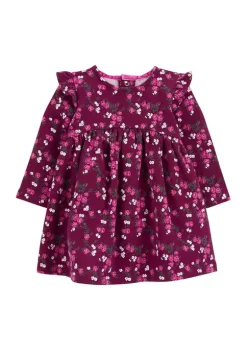 Brand new 😉 Carter's® Baby 👧 Girls Floral Knit 👗 Dress 😀