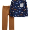 Cheap ⌛ Carter's® Toddler Boys 2 Piece Navy Creature Set 😍 -Southern Home Sales Shop Belk 2124