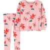 Discount 😀 Carter's® Baby 👧 Girls Pink Floral 2 Piece Set 🔥 -Southern Home Sales Shop Belk 2153