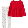 Best Sale 🎉 Carter's® Toddler 👧 Girls 2 Piece Heart Leggings Set 🌟